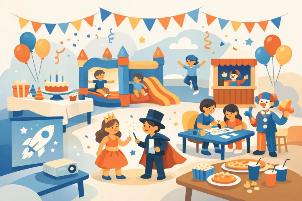 12 ideas para cumpleaños infantiles en salón