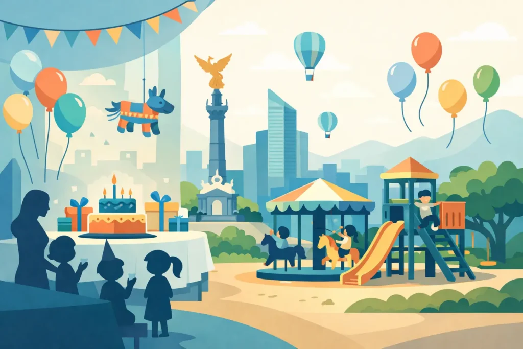 Dónde hacer cumpleaños infantiles en CDMX