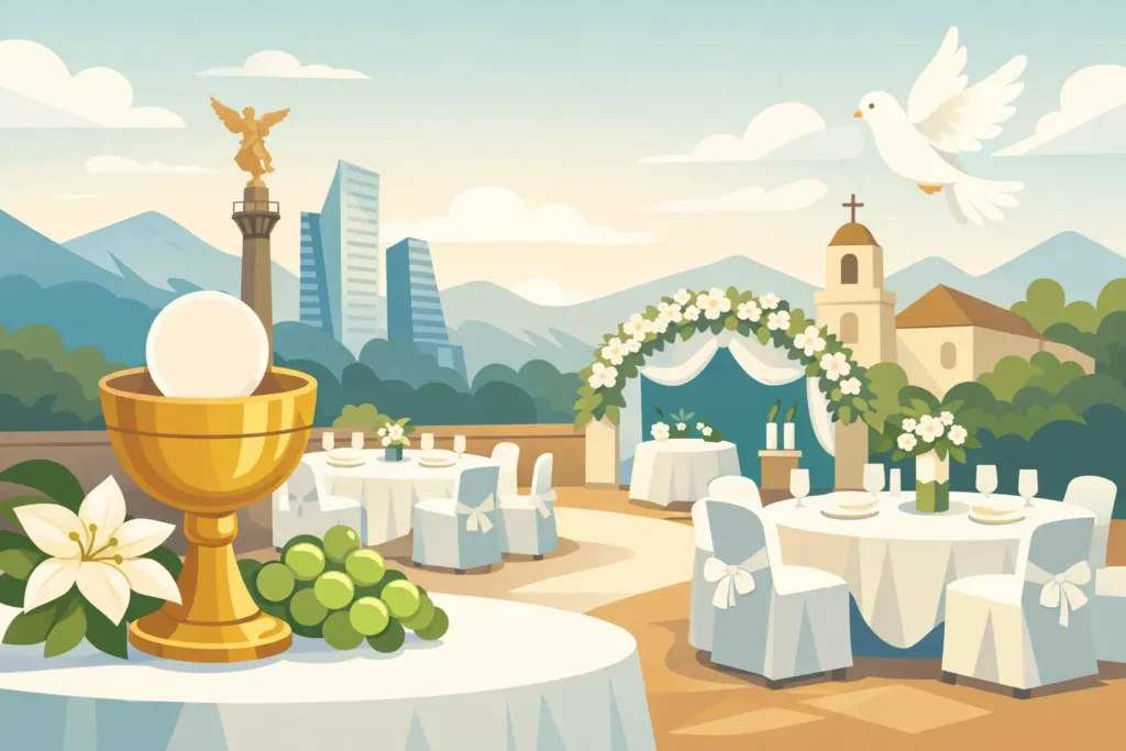 Salón para primeras comuniones en CDMX