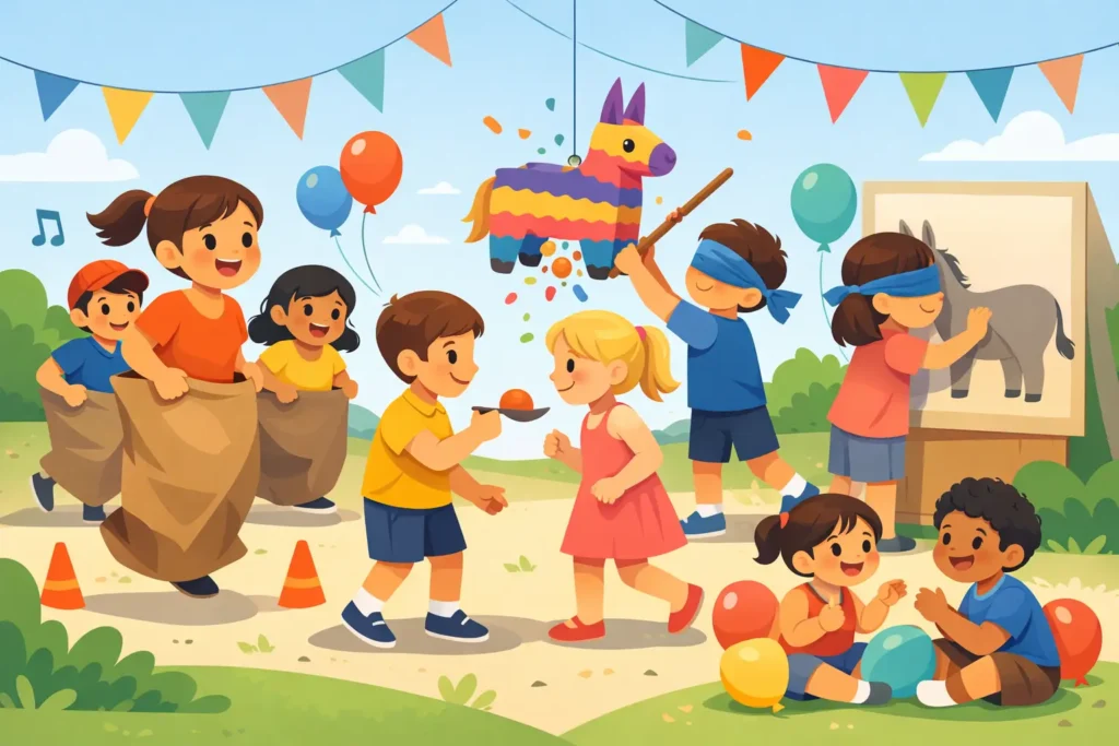 12 mejores juegos para fiestas infantiles