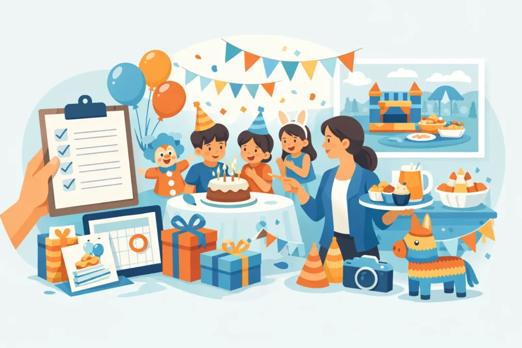 Cómo organizar un cumpleaños infantil completo