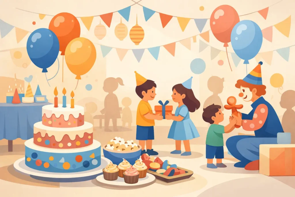 Cumpleaños infantiles en salón: cómo acertar